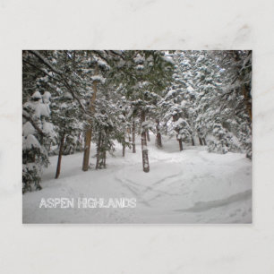 TARJETA POSTAL DE ASPEN HIGHLANDS