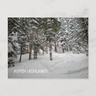 TARJETA POSTAL DE ASPEN HIGHLANDS