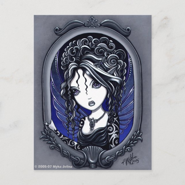 Tarjeta postal de "Athena" Tattooed (Anverso)