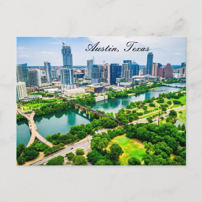 TARJETA POSTAL DE AUSTIN (Anverso)