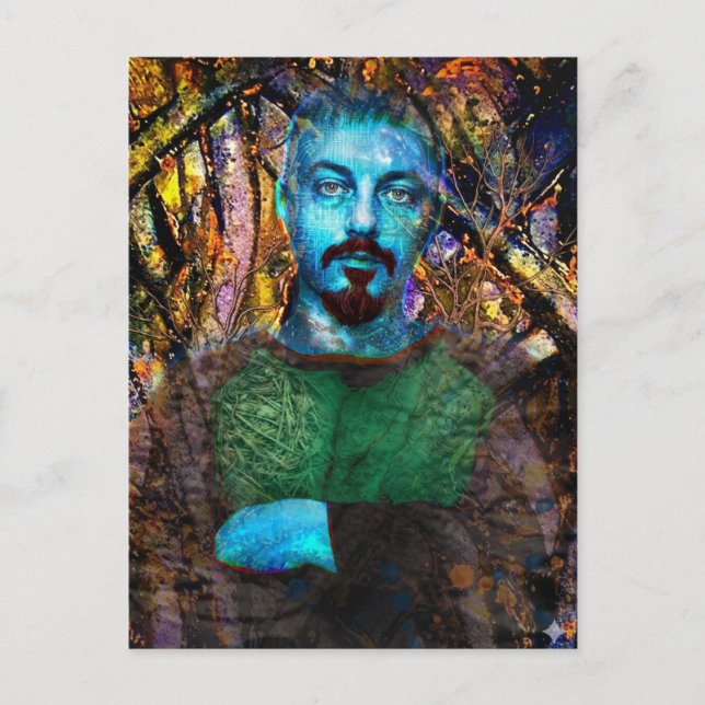 Tarjeta postal de AUTORRETRATO de WESTERFIELD (Anverso)