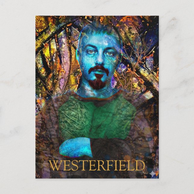Tarjeta postal de AUTORRETRATO de WESTERFIELD (Anverso)