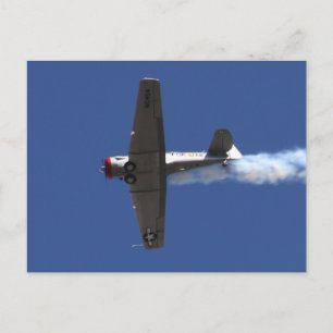 Tarjeta postal de avión de guerra
