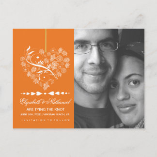 Tarjeta postal de Aviso de Fecha de SAVE THE DATE 