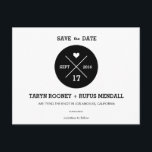 Tarjeta postal de aviso de Modern Stripes<br><div class="desc">Dulce y caprichosa con un toque moderno, esta tarjeta postal de aviso de fecha se verá perfecta con tu nombre. Completa el conjunto con invitaciones de boda y números de mesa a juego. Agrega un sello de boda de Envelopments de nuestra extensa colección de sellos para que combine perfectamente con...</div>