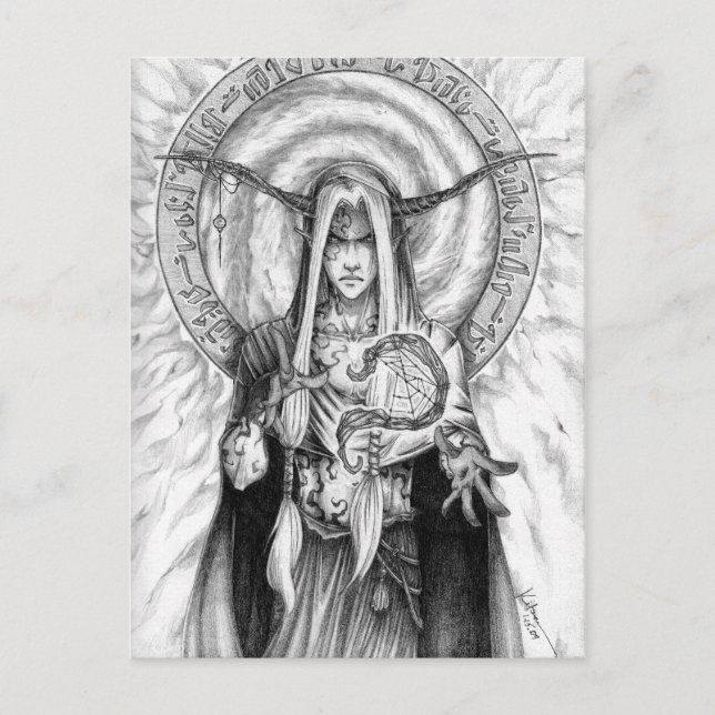 Tarjeta postal de Azthahar (Anverso)