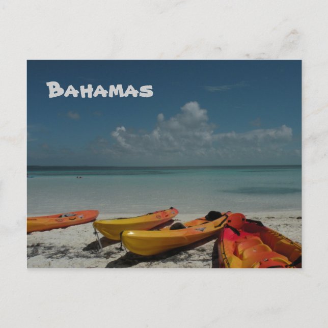 Tarjeta postal de Bahamas (Anverso)