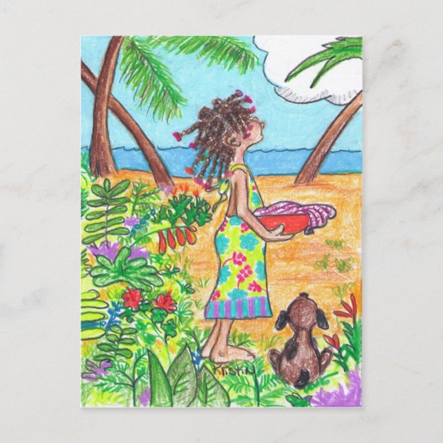 Tarjeta postal de Baleada (Anverso)