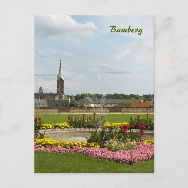 Tarjeta postal de Bamberg (Anverso)