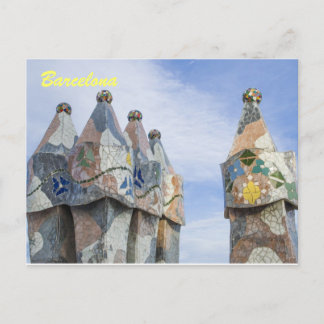 Tarjeta postal de Barcelona, casa batilo