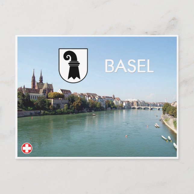Tarjeta postal de Basilea - Suiza (Anverso)