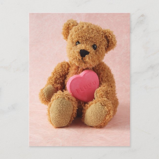 tarjeta postal de bear i luv u (Anverso)