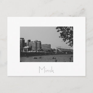 Tarjeta postal de Belarús Беларусь Minsk Мінск Мин
