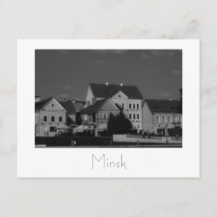 Tarjeta postal de Belarús Беларусь Minsk Мінск Мин