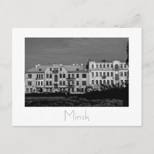 Tarjeta postal de Belarús Беларусь Minsk Мінск Мин