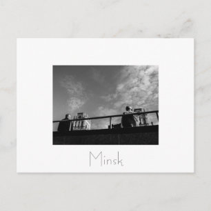 Tarjeta postal de Belarús Беларусь Minsk Мінск Мин