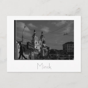 Tarjeta postal de Belarús Минск Minsk Мінск