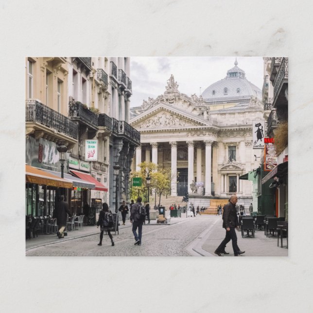 Tarjeta postal de Bélgica (Anverso)