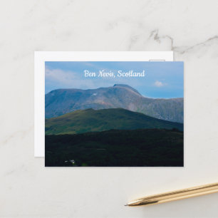 Tarjeta postal de Ben Nevis, Escocia