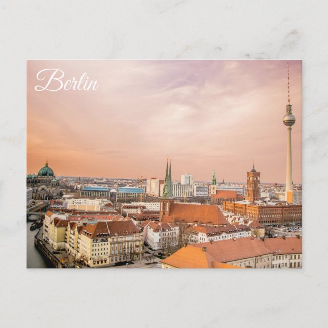 Tarjeta postal de Berlín (Anverso)