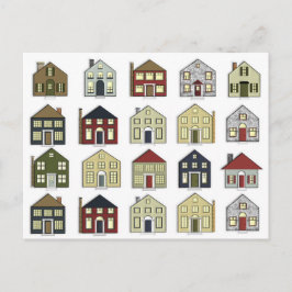 Tarjeta postal de bienes raíces de Realtor