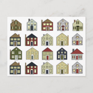 Tarjeta postal de bienes raíces de Realtor