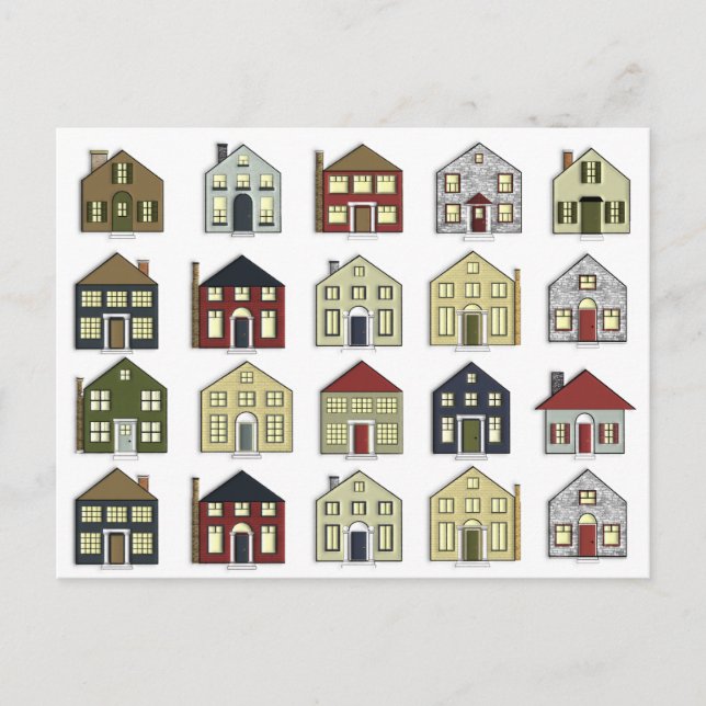 Tarjeta postal de bienes raíces de Realtor (Anverso)