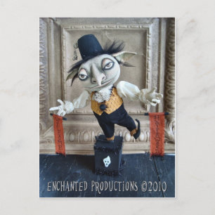 Tarjeta postal de bienvenida de Halloween para Wil