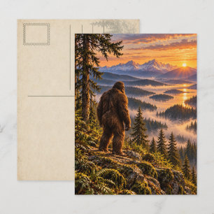Tarjeta postal de Bigfoot desde Ridge Overlook