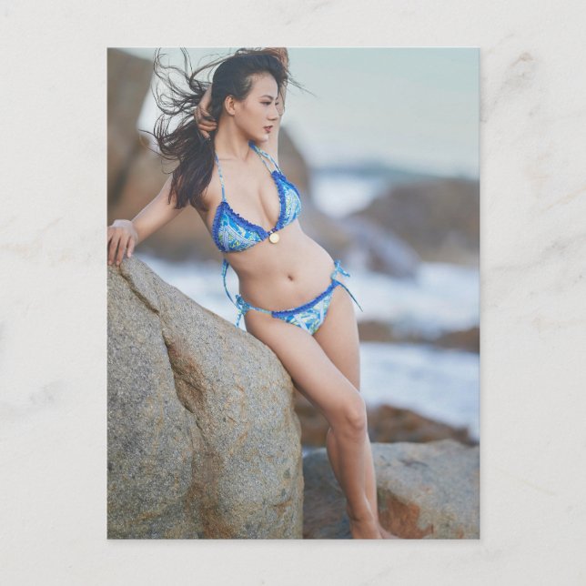 Tarjeta postal de bikini (Anverso)