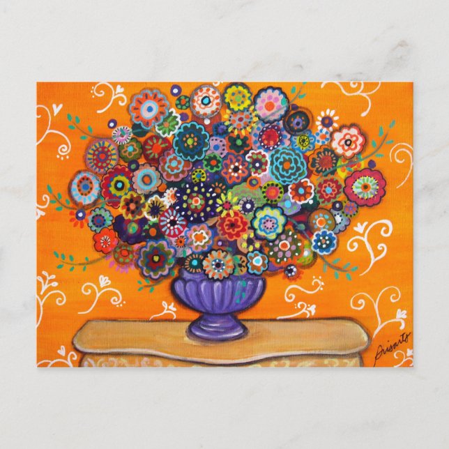 TARJETA POSTAL DE BLOOMS (Anverso)