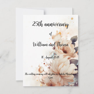 Tarjeta postal de boda