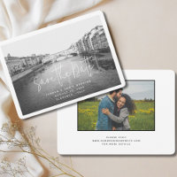 Tarjeta Postal de Boda en Florencia Italia Save th