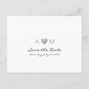 tarjeta postal de boda para una invitación de Save