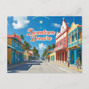 Tarjeta postal de Bonaire céntrico