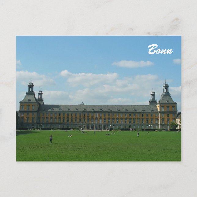 Tarjeta postal de Bonn (Anverso)