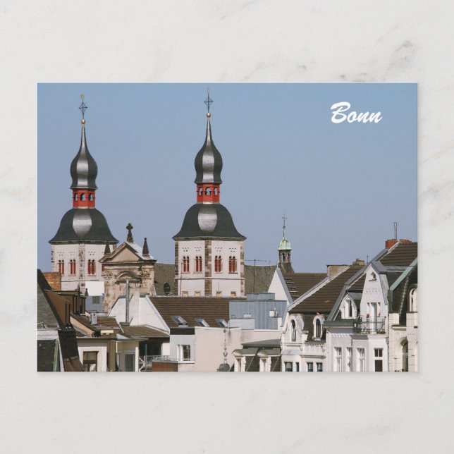 Tarjeta postal de Bonn (Anverso)