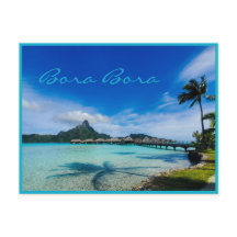 Tarjeta Postal de Bora Bora