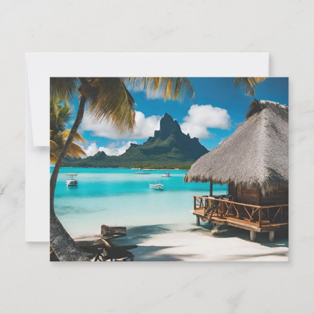 Tarjeta postal de Bora Bora (2) (Anverso)
