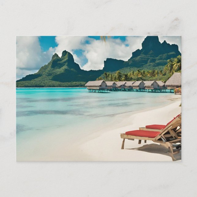 Tarjeta postal de Bora Bora (Bora Bora f) (Anverso)