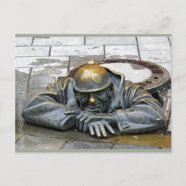 Tarjeta postal de Bratislava (Anverso)