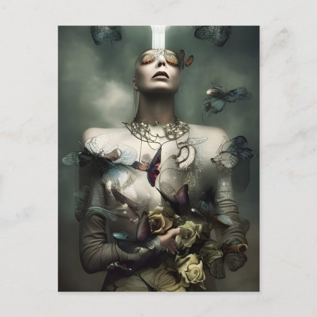 Tarjeta postal de brillar tu luz (Anverso)