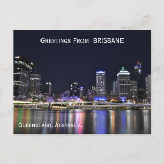 Tarjeta postal de Brisbane Australia