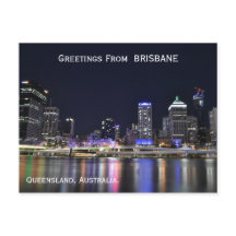 Tarjeta postal de Brisbane Australia