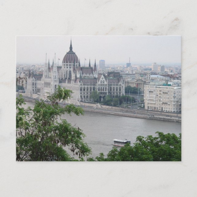 Tarjeta postal de Budapest Hungría (Anverso)