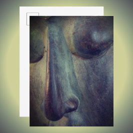 Tarjeta postal de Buddha Face