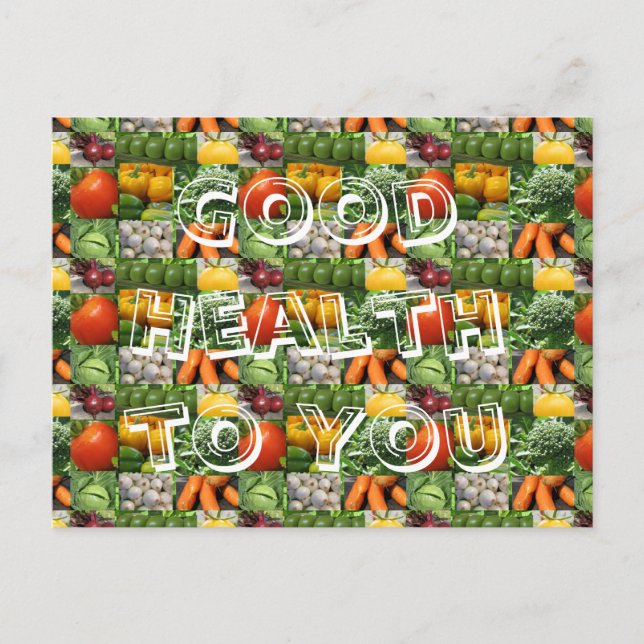 Tarjeta postal de buena salud (Anverso)