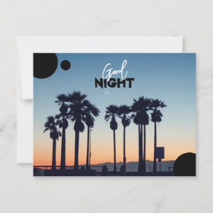 Tarjeta postal de buenas noches