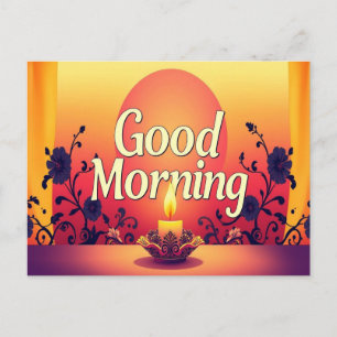 Tarjeta postal de buenos días