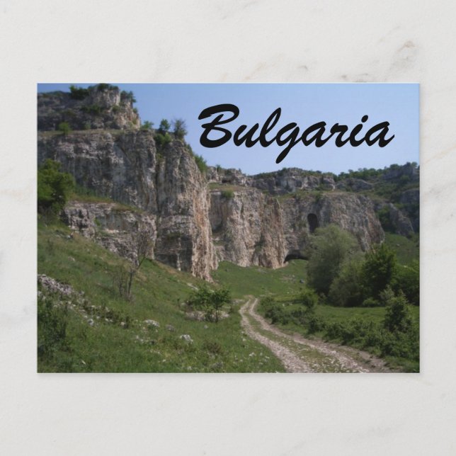 Tarjeta postal de Bulgaria (Anverso)